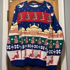 Paradox Place Brighton House Of Illusions Wonder Ugly Christmas Sweater England